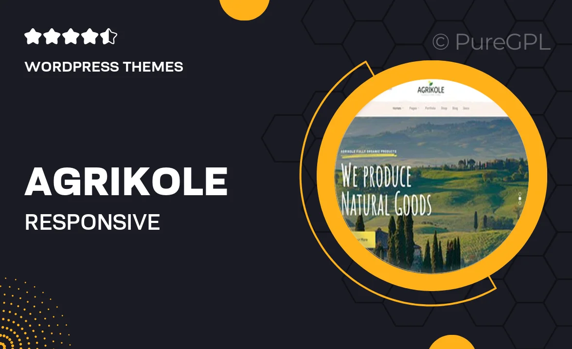 Agrikole | Responsive WordPress Theme for Agriculture & Farming