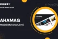 AhaMag | Modern Magazine HTML Template