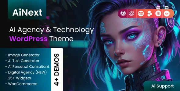 ainext ai agency startup wordpress theme 1