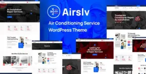 Airslv – Heating & Air Conditioning WordPress Theme