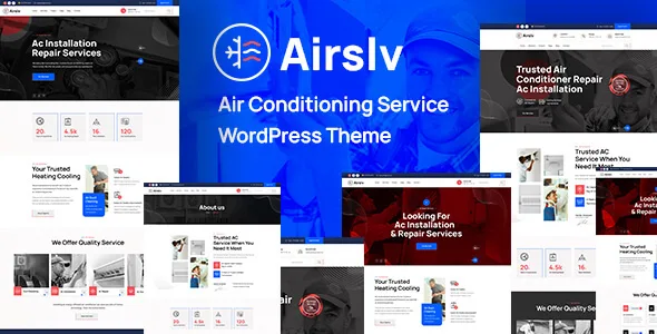 airslv heating air conditioning wordpress theme 1