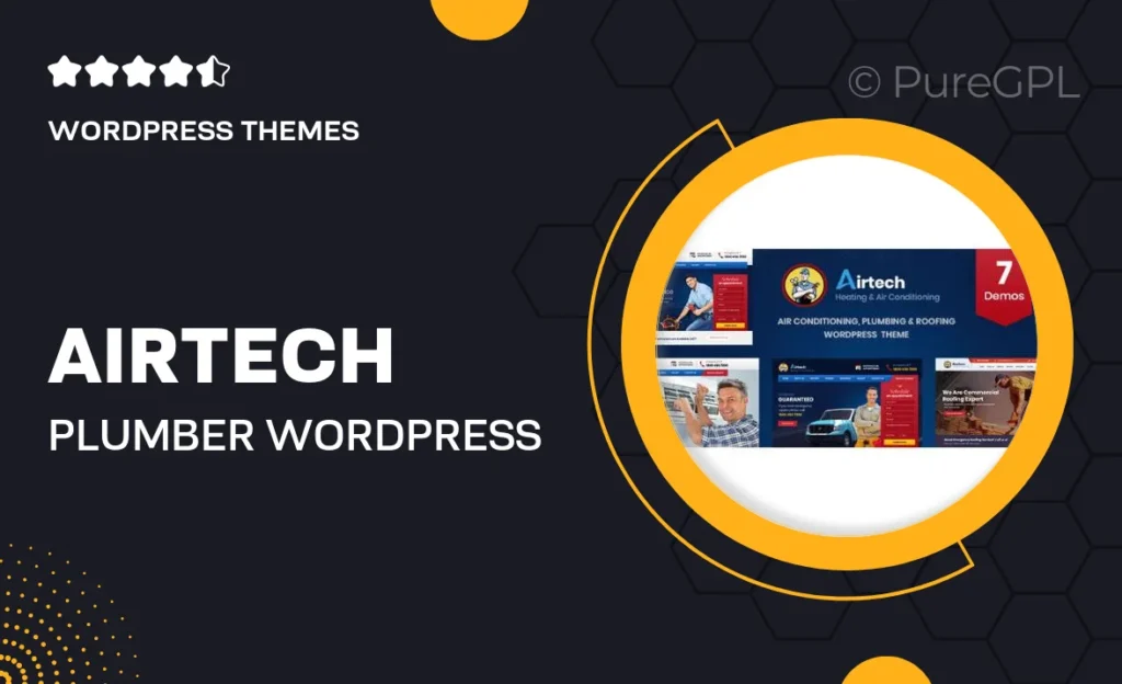 Airtech – Plumber WordPress theme 16 Airtech – Plumber WordPress theme