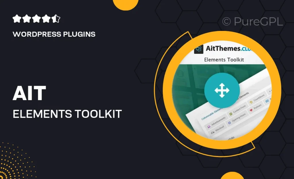 AIT Elements Toolkit 16 AIT Elements Toolkit