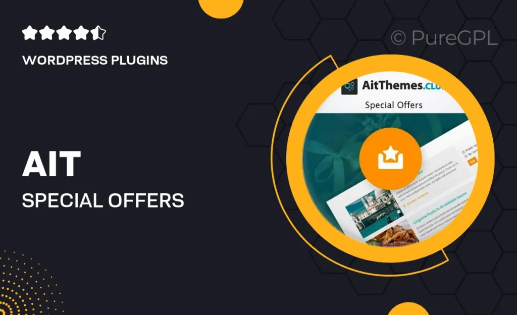 AIT Special Offers 3 AIT Special Offers