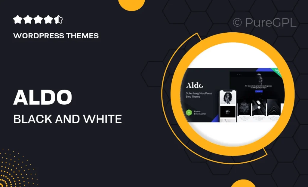 Aldo | Black and White Gutenberg Blog WordPress Theme 14 Aldo | Black and White Gutenberg Blog WordPress Theme