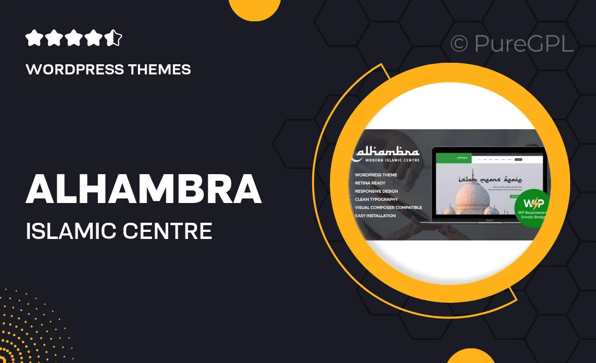 Alhambra | Islamic Centre WordPress Theme + RTL