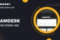 Amdesk – HelpDesk and Knowledge Base HTML template