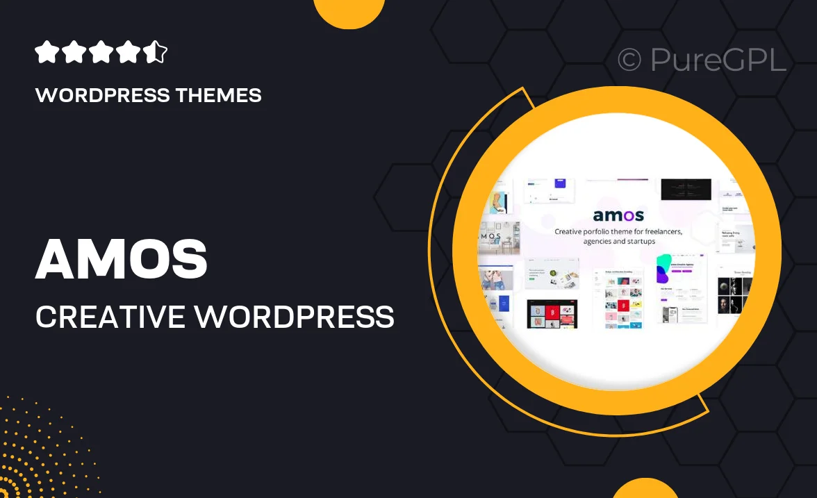 Amos – Creative WordPress