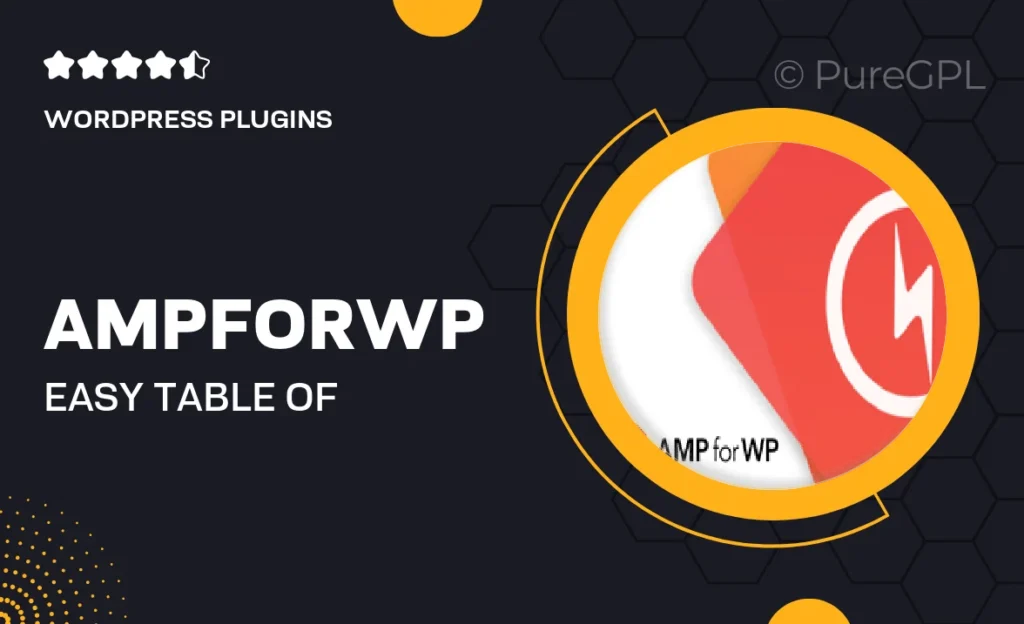 Ampforwp | Easy Table of Contents 49 Ampforwp | Easy Table of Contents