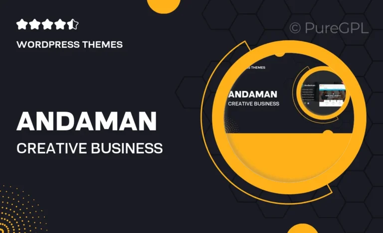 andaman creative business wordpress theme 1
