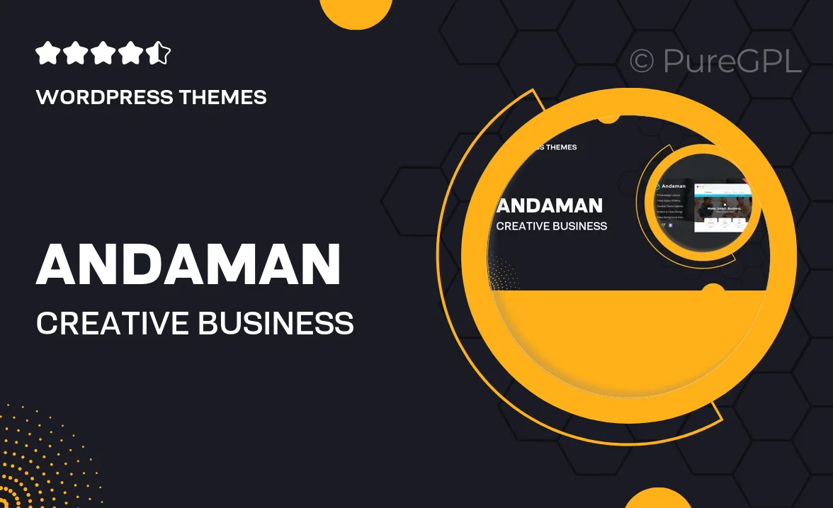 Andaman – Creative & Business WordPress Theme