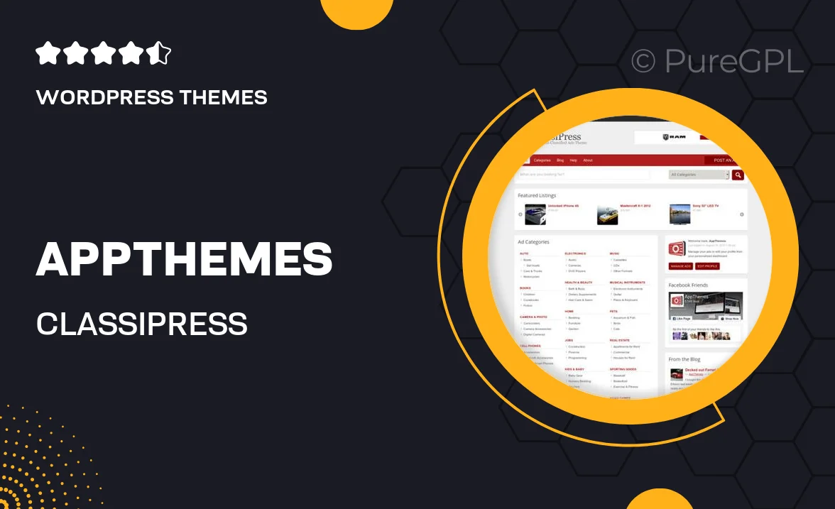 AppThemes ClassiPress | WordPress Classified Ads Theme