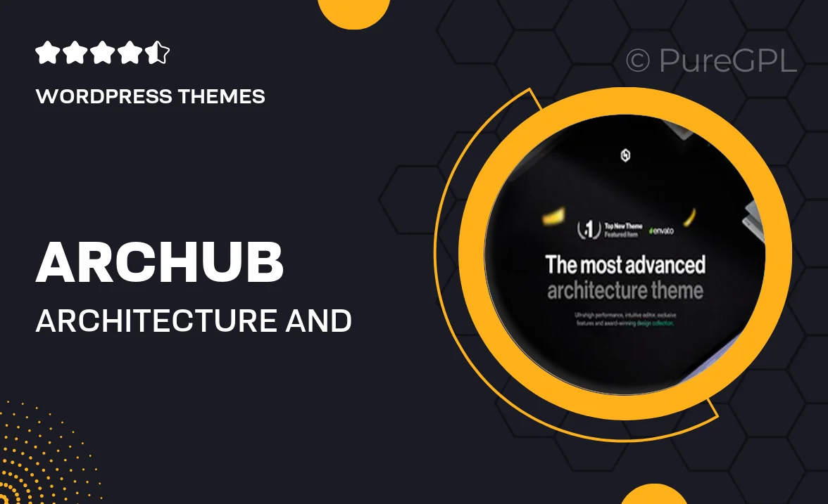 ArcHub – Architecture and Interior Design WordPress Theme