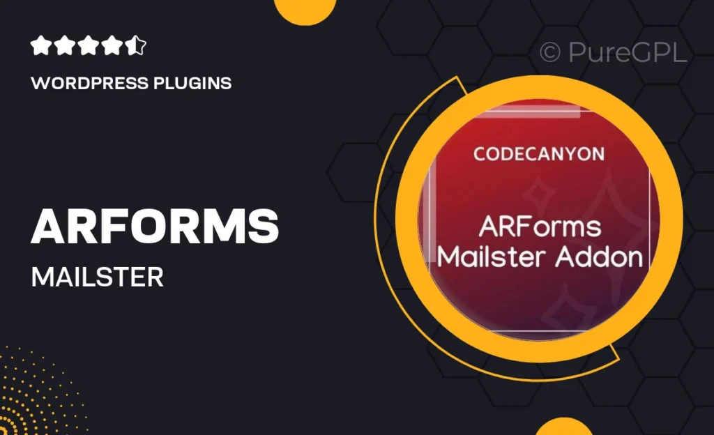 ARForms – Mailster Integration 31 ARForms – Mailster Integration