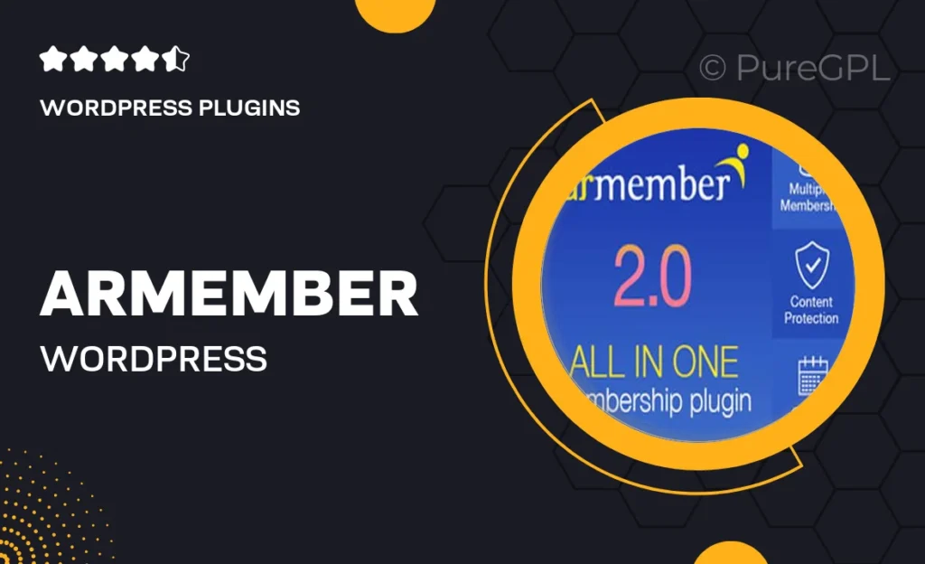 ARMember – WordPress Membership Plugin + Addons feature image