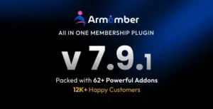 ARMember – WordPress Membership Plugin + Addons