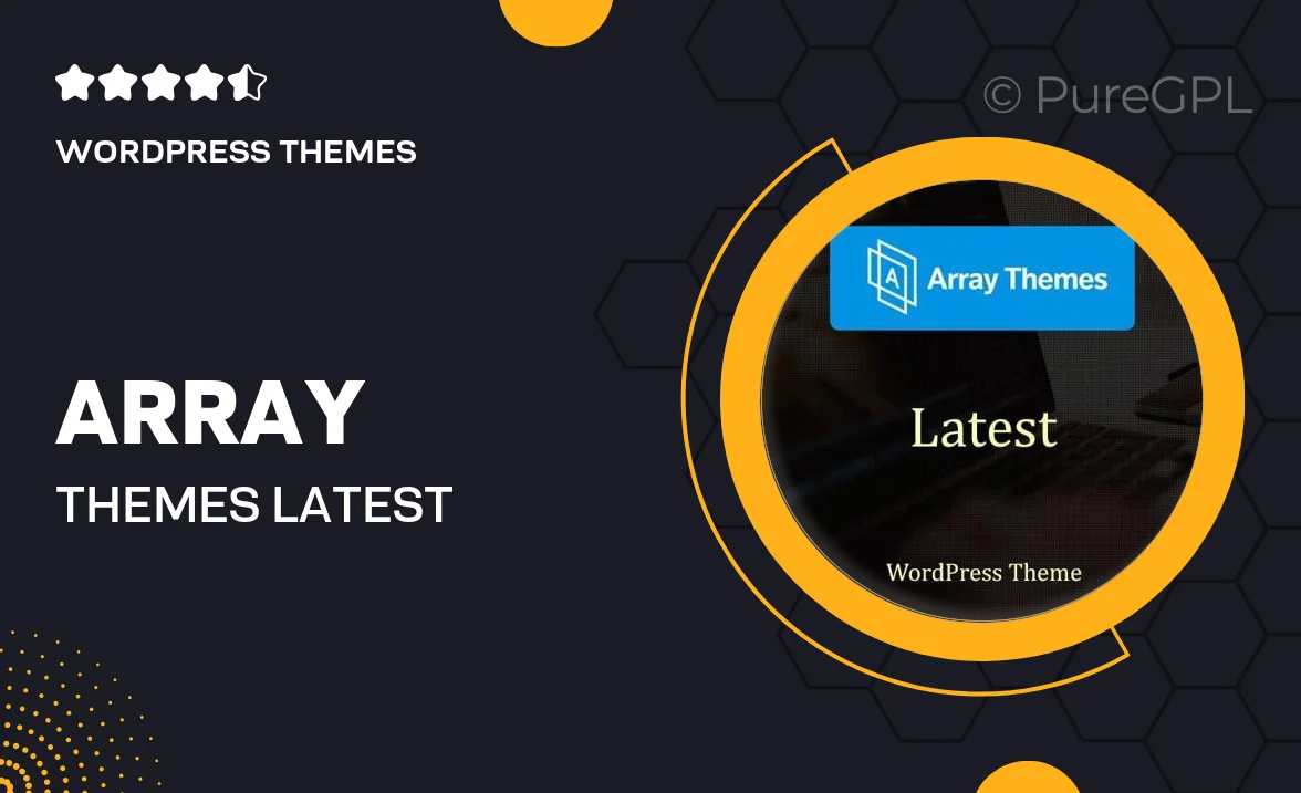 Array Themes Latest WordPress Theme
