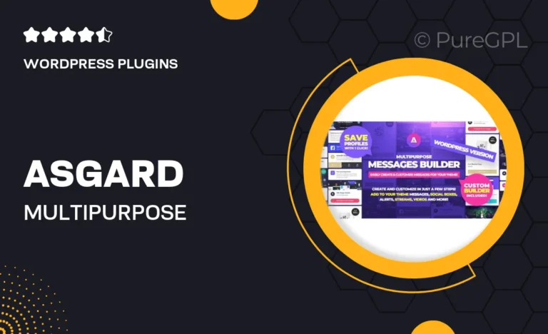 asgard multipurpose messages and social builder