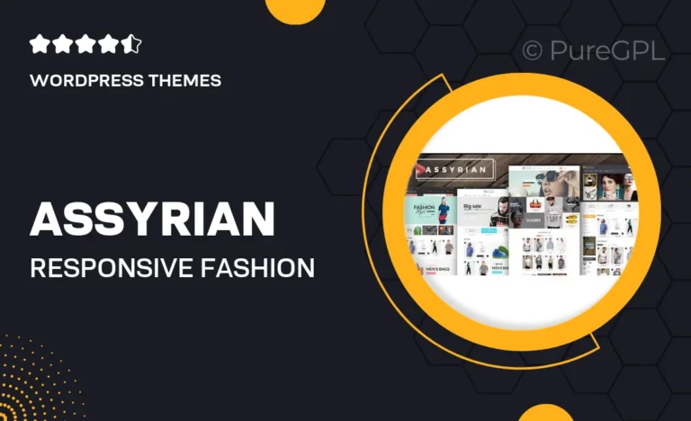 assyrian responsive fashion wordpress theme