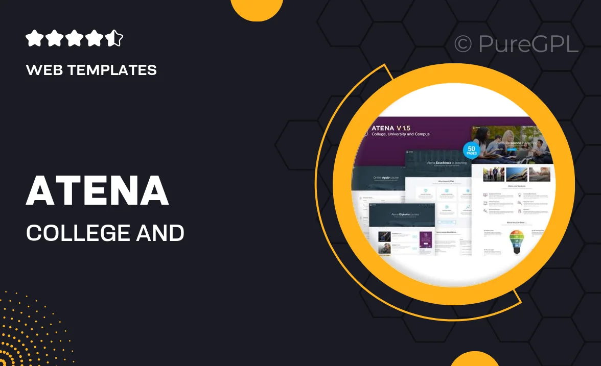 Atena – College and University template