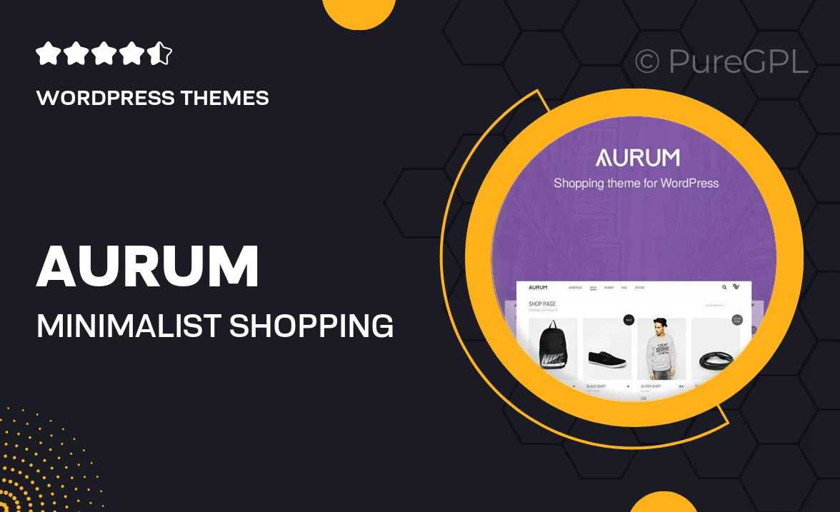 Aurum – Minimalist Shopping Theme