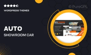 Auto Showroom – Car Dealership WordPress Theme