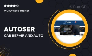 Autoser – Car Repair and Auto Service WordPress Theme