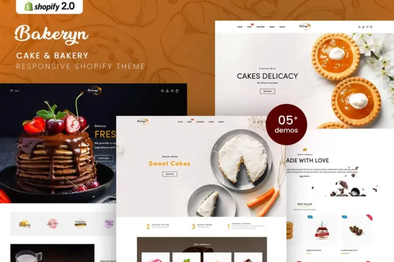 bakeryn cake bakery responsive shopify theme 1