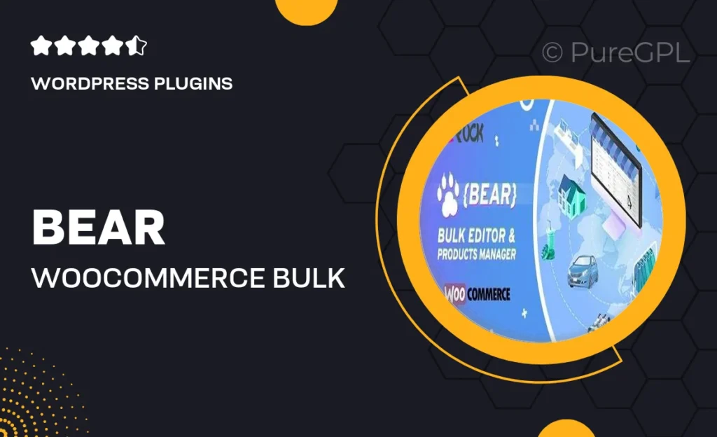 BEAR – WooCommerce Bulk Edit and Products Manager Professional – Products bulk edit 19 BEAR – WooCommerce Bulk Edit and Products Manager Professional – Products bulk edit