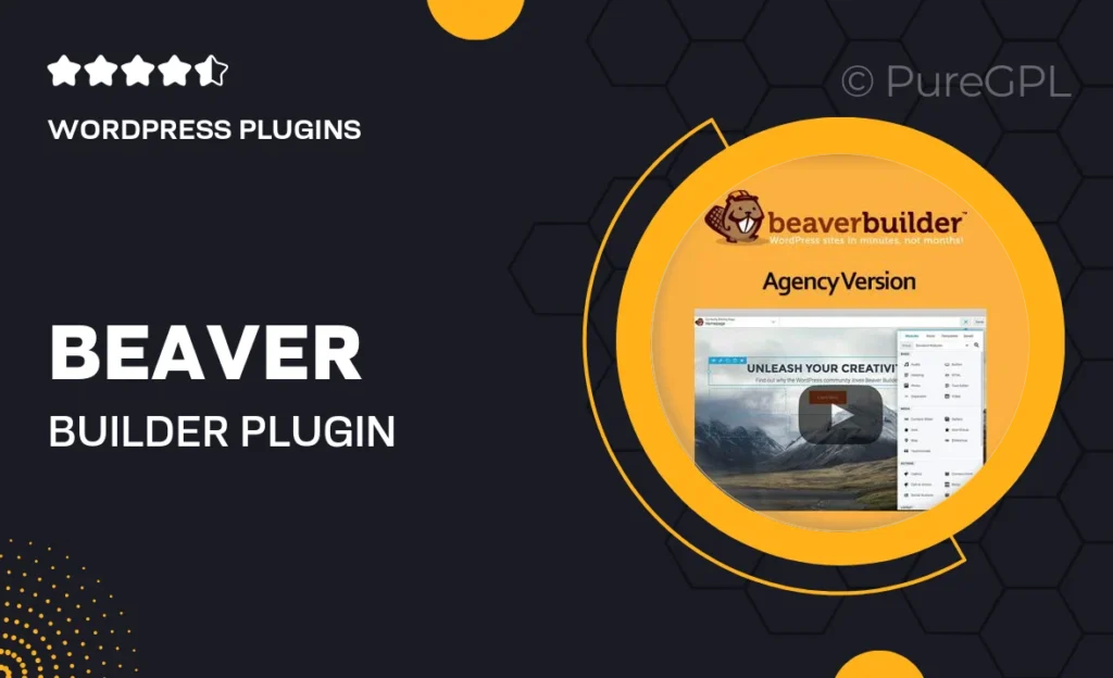 Beaver Builder Plugin – Agency Version 25 Beaver Builder Plugin – Agency Version