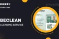 BeClean – Cleaning Service Company Elementor Template Kit