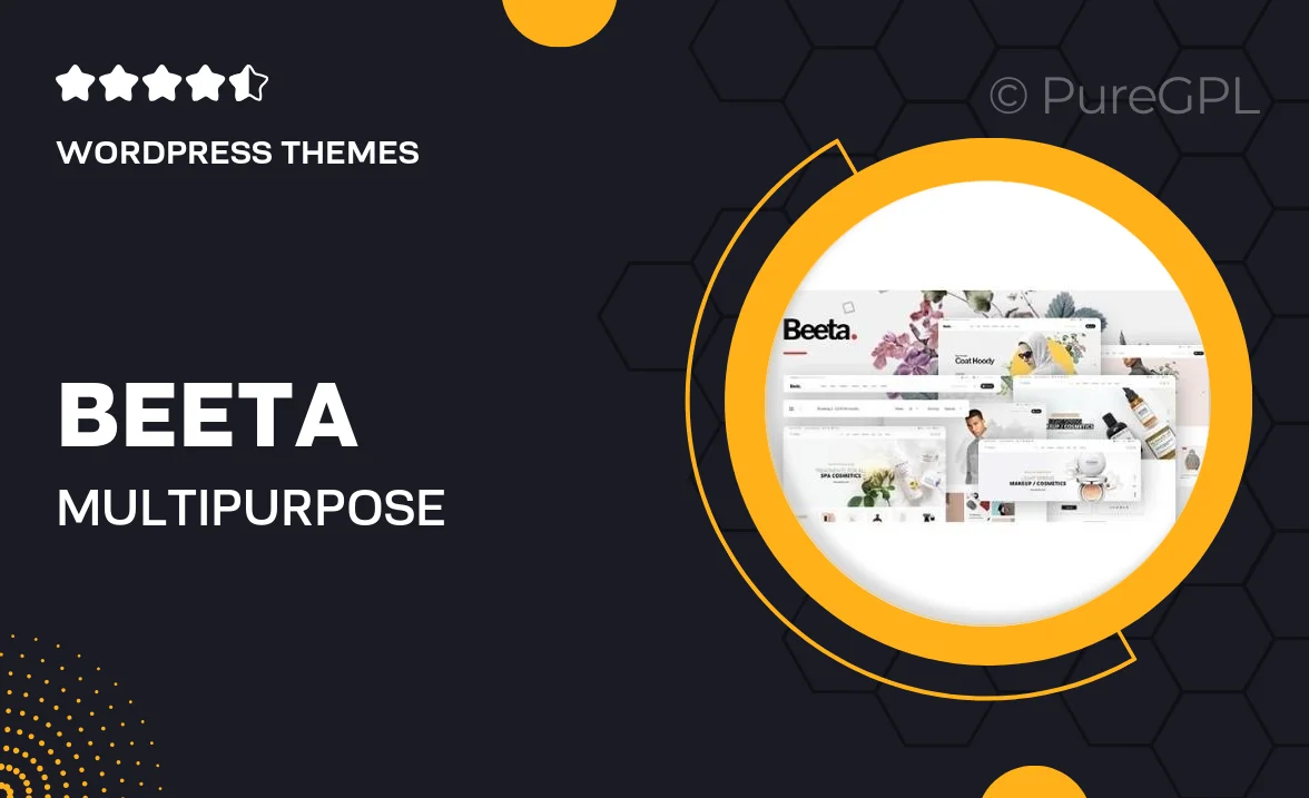Beeta – Multipurpose WooCommerce Theme