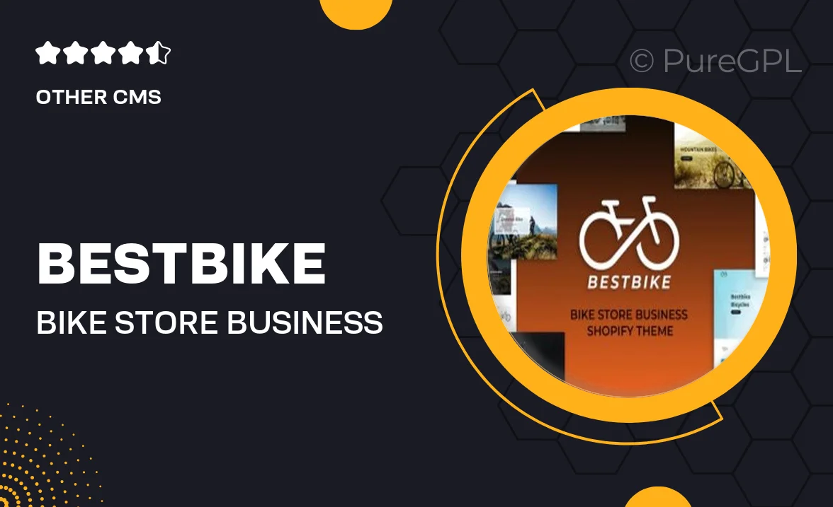 Bestbike – Bike Store Business Shopify Theme