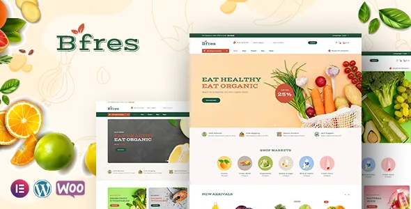 bfres organic food woocommerce theme 1