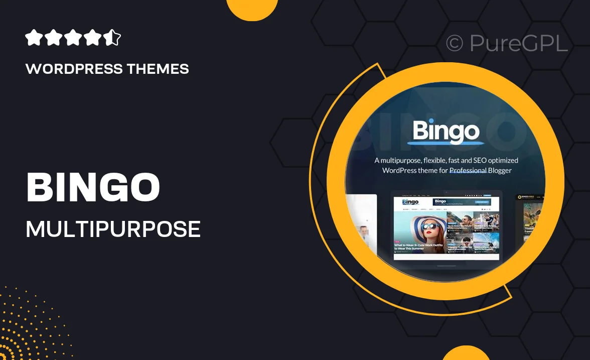 Bingo – Multi-Purpose Newspaper & Magazine Theme