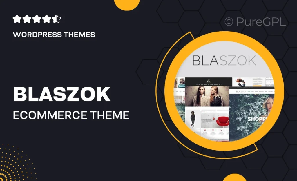 Blaszok eCommerce Theme 60 Blaszok eCommerce Theme