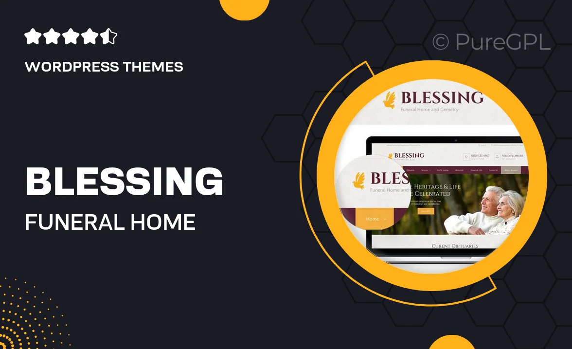 Blessing | Funeral Home WordPress Theme