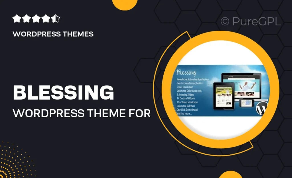 Blessing | WordPress Theme for Church and Charity Websites 8 Blessing | WordPress Theme for Church and Charity Websites