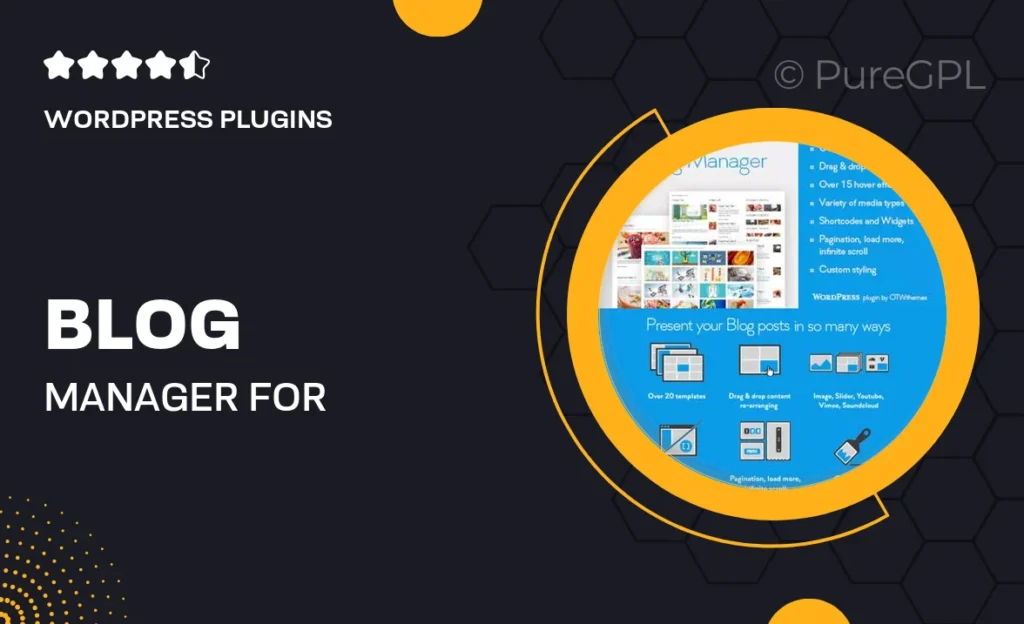 Blog Manager for WordPress 18 Blog Manager for WordPress