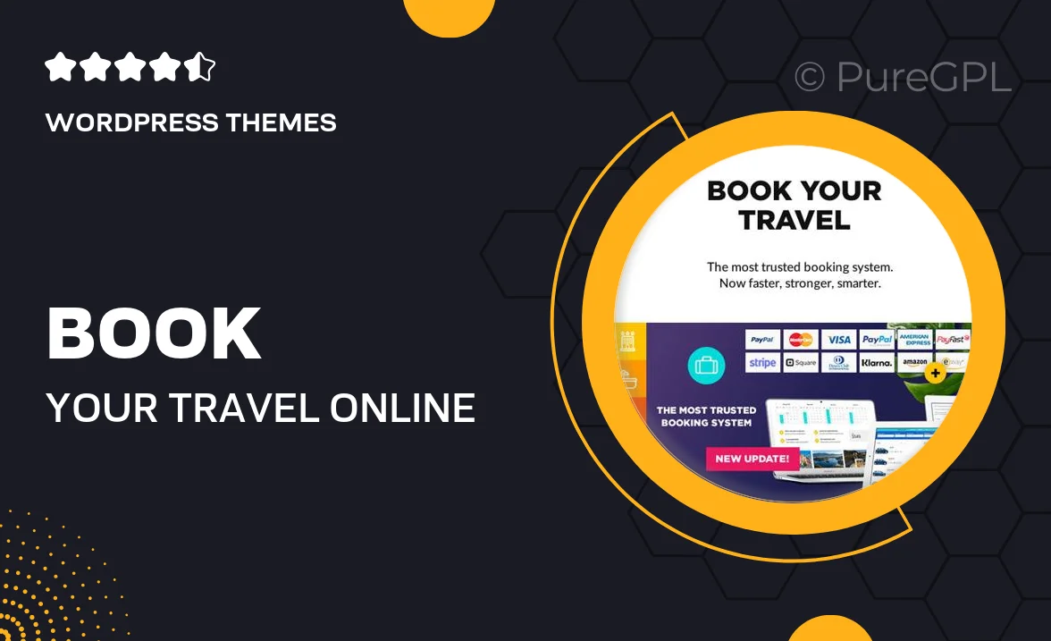 book your travel online booking wordpress theme