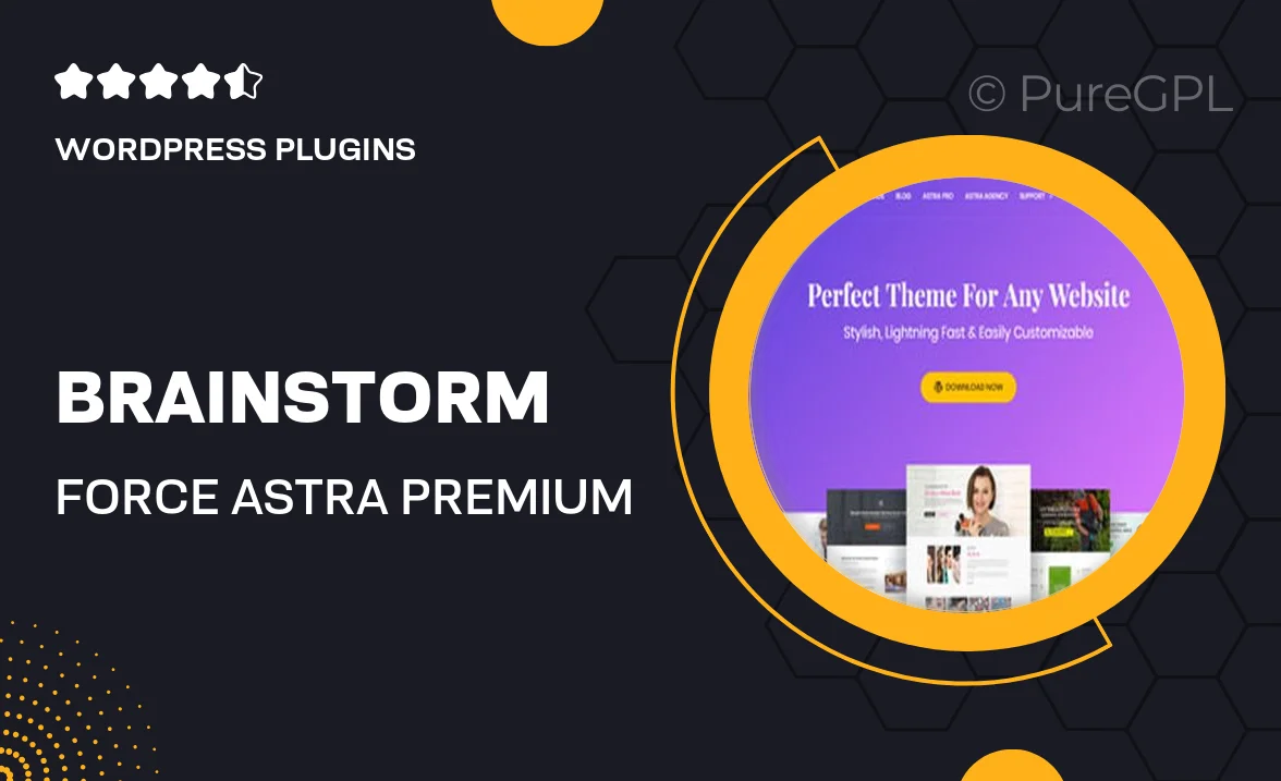 BrainStorm Force | Astra Premium Starter Templates