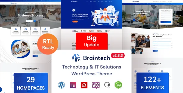 braintech technology it solutions wordpress theme 1