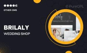 Brilaly – Wedding Shop Fashion Shopify Theme