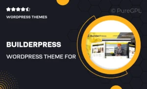 BuilderPress – WordPress Theme for Construction