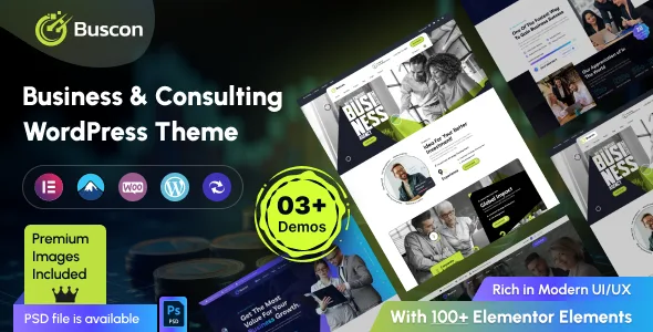 buscon consulting business wordpress theme 1