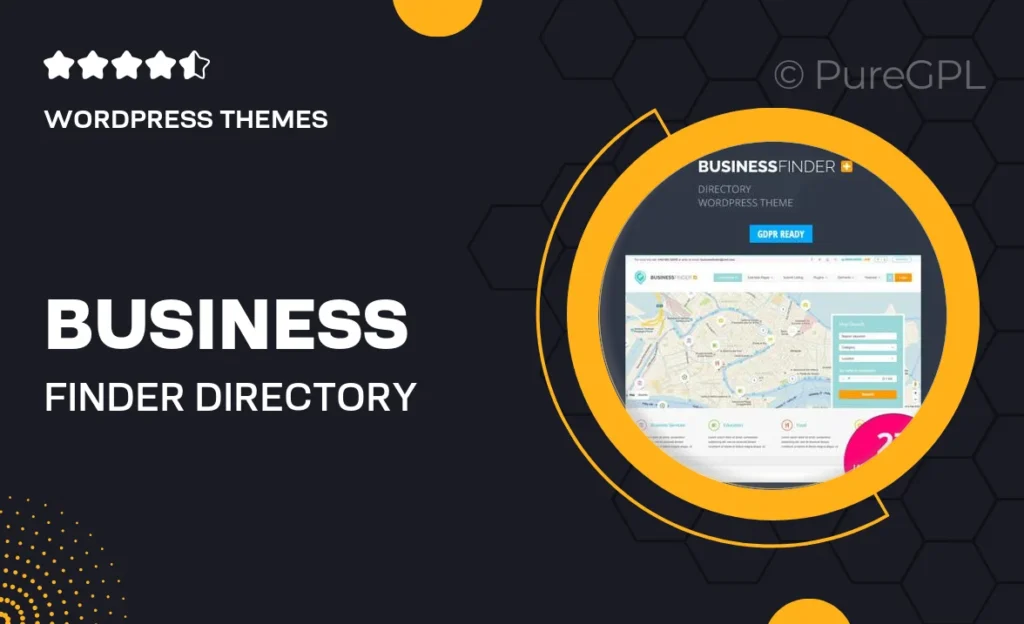 Business Finder: Directory Listing WordPress Theme 44 Business Finder: Directory Listing WordPress Theme