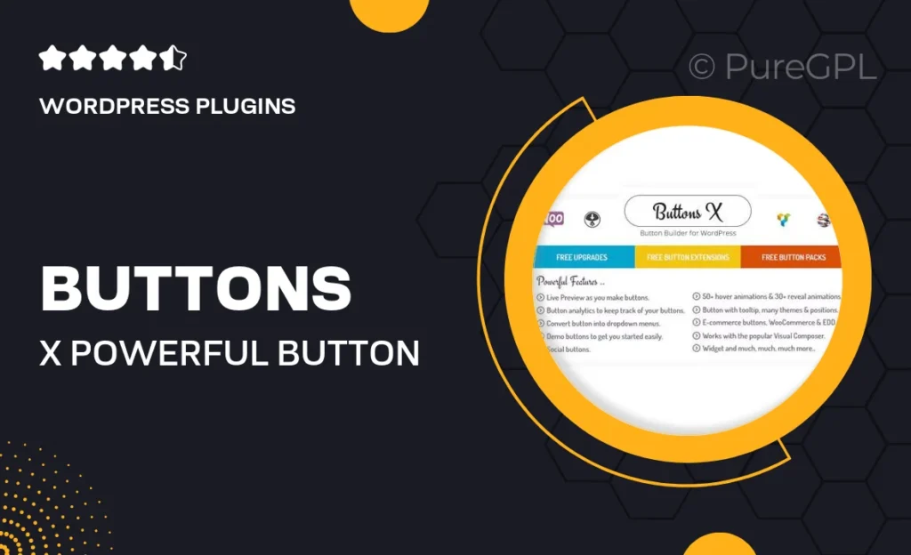 Buttons X | Powerful Button Builder for WordPress 11 Buttons X | Powerful Button Builder for WordPress