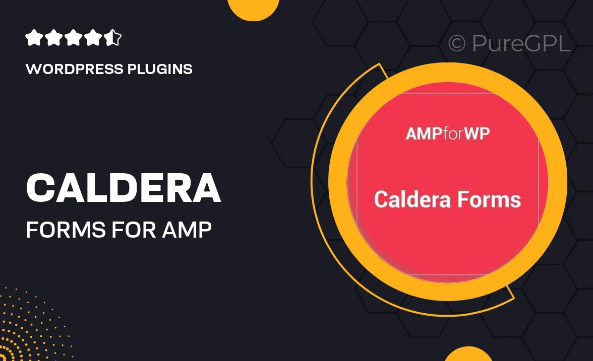 Caldera Forms for AMP