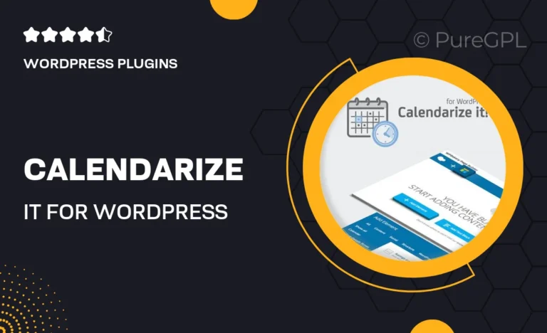 calendarize it for wordpress