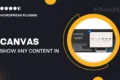 Canvas: Show any content in a fullscreen slide